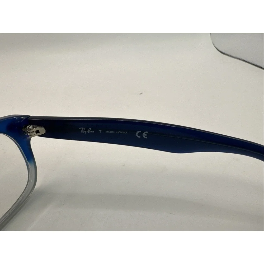New! RB 1528 3581 Ray-Ban 46-16-125 Polished Blue Fade Frame Only